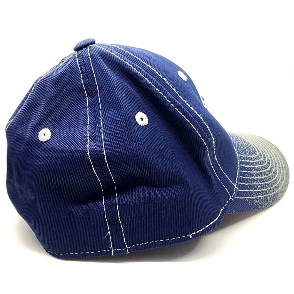 Dallas Cowboys Paint Splatter Fitted Hat Blue Gray NFL Cap One Size